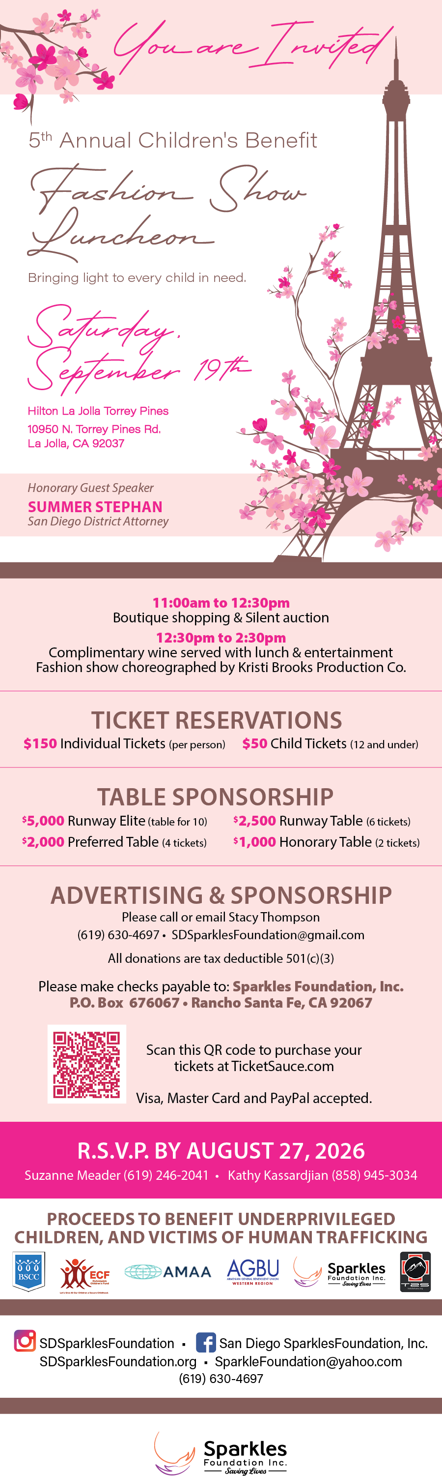 5th Annual Children's Benefit Fashion Show and Luncheon 