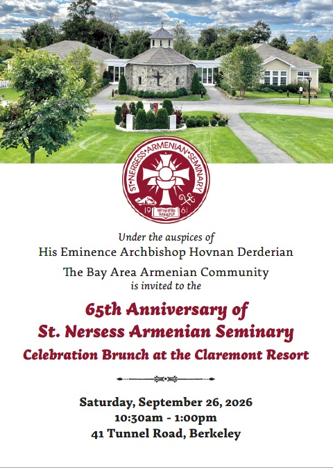 Celebration Brunch Marking 65th Anniversary of St. Nersess Armenian Theological Seminary 
