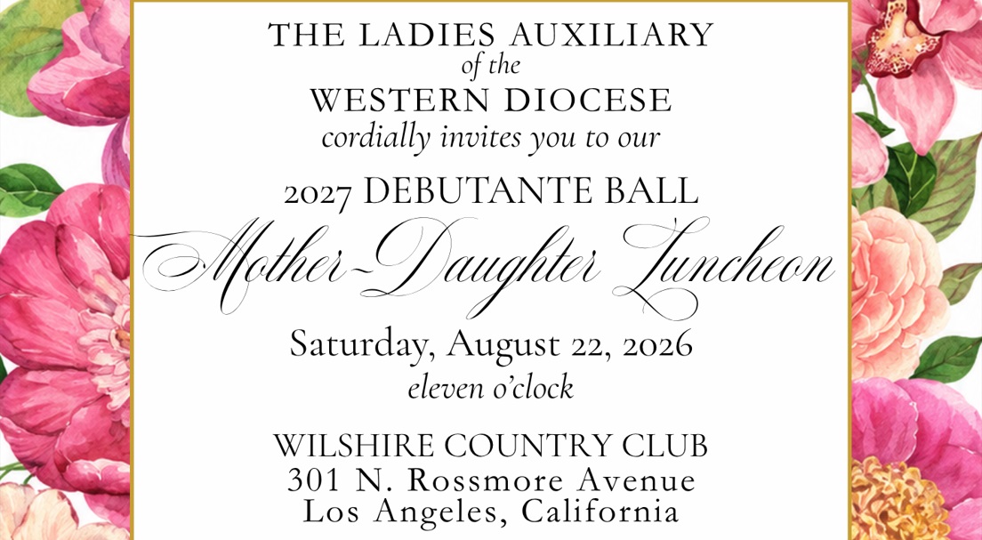 2027 Debutante Ball Mother Daughter Luncheon