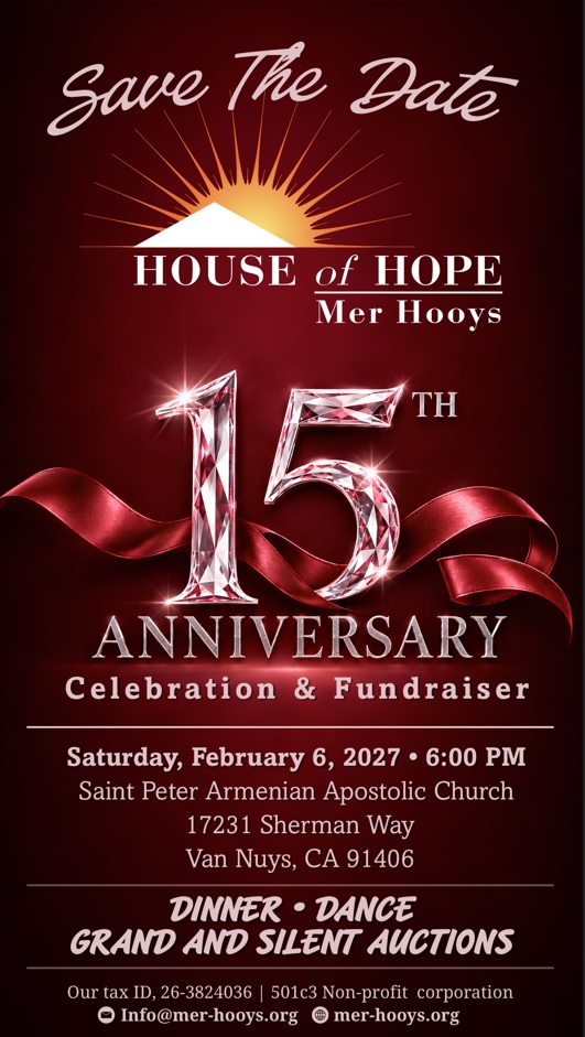 Mer Hooys 15th Anniversary Celebration and Fundraiser