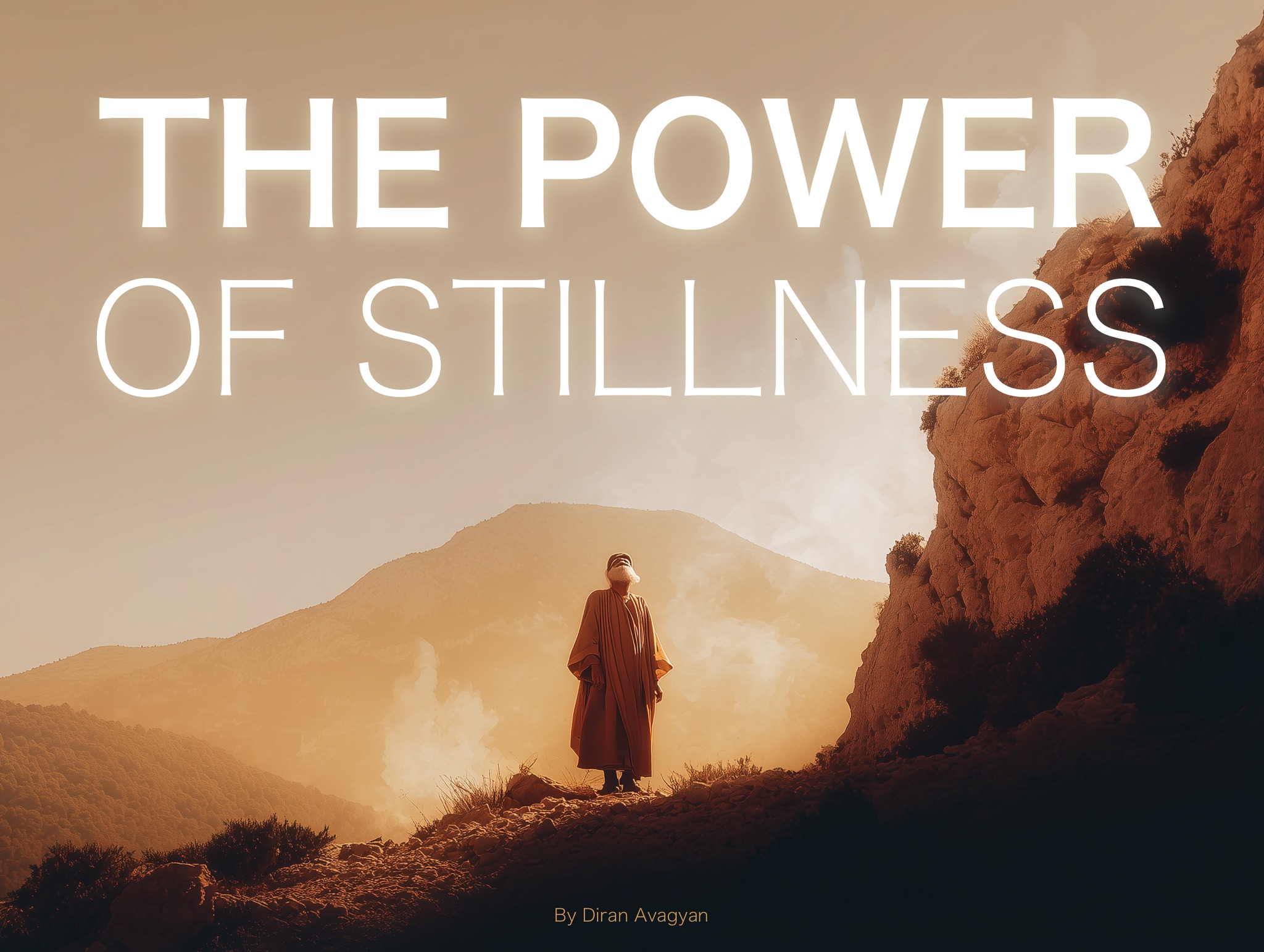 THE POWER OF STILLNESS - BY DIRAN AVAGYAN