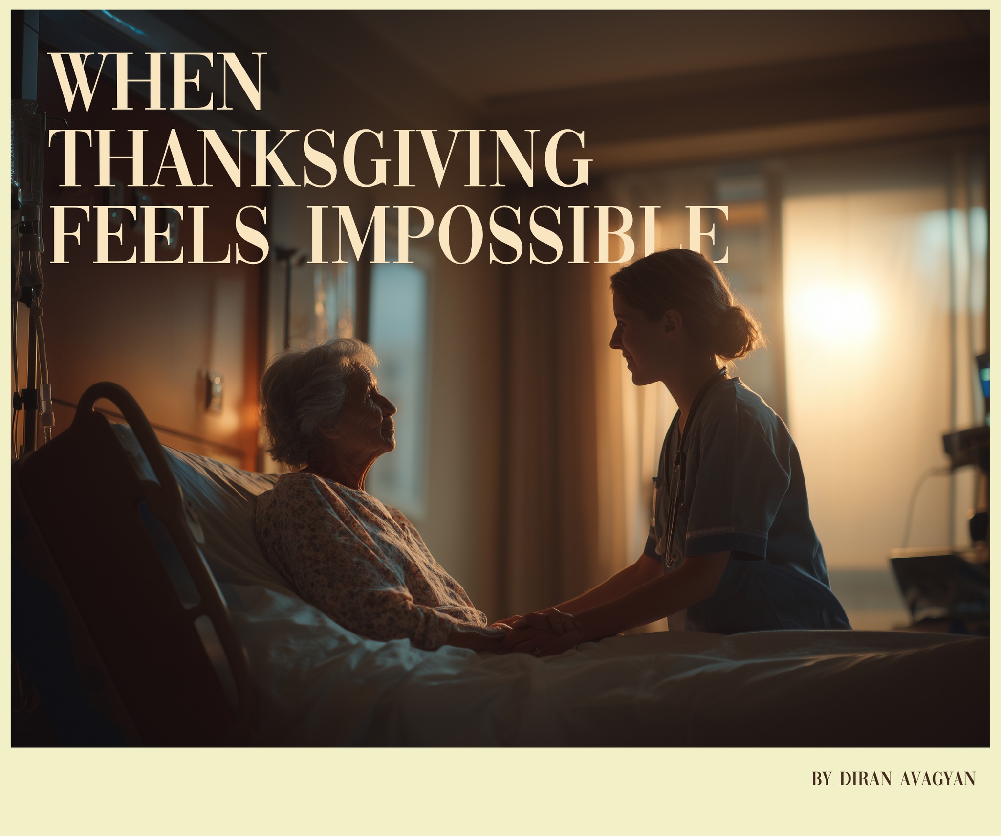 WHEN THANKSGIVING FEELS IMPOSSIBLE