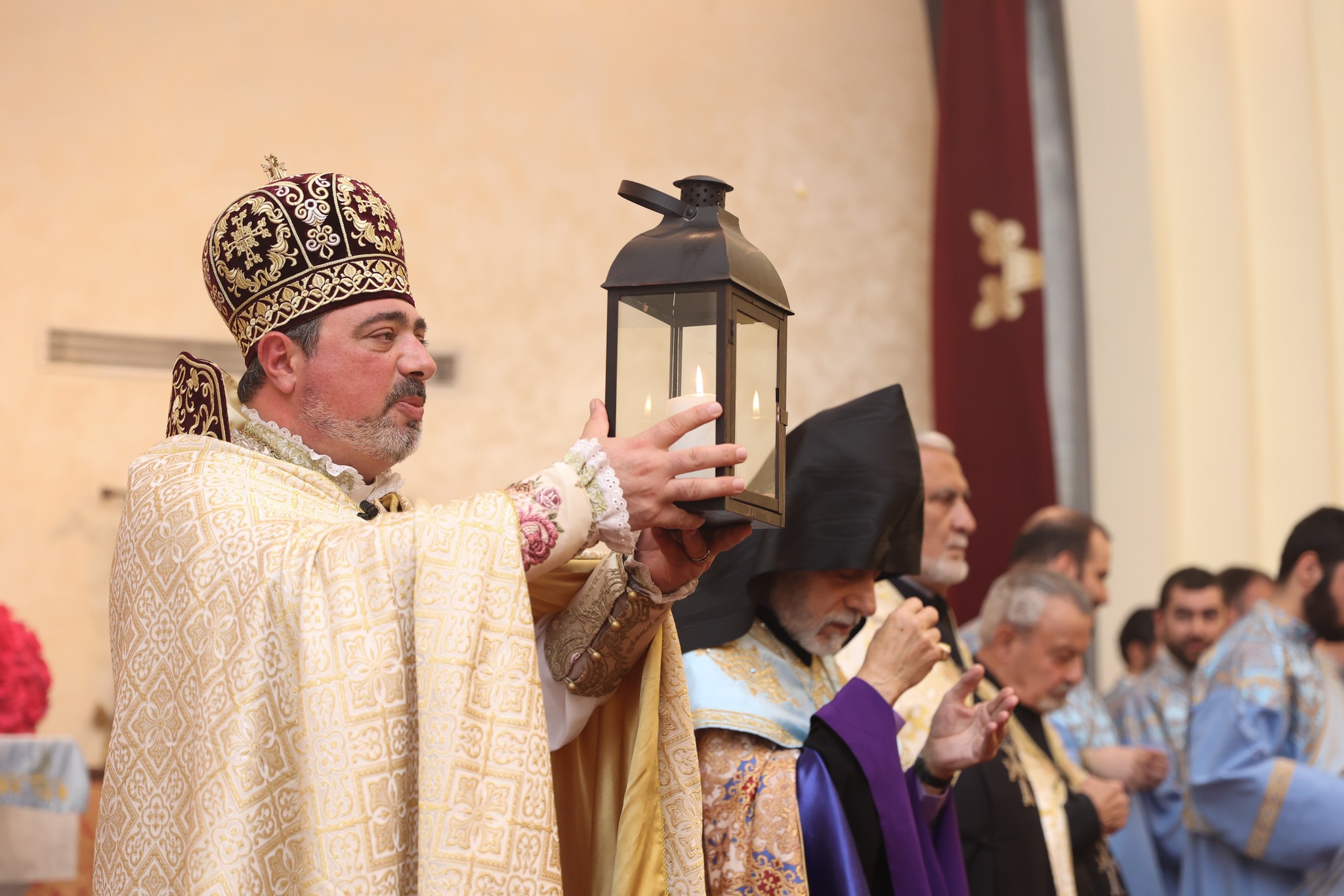 Eve of Nativity Service at St. Leon Ghevontiants Armenian Cathedral