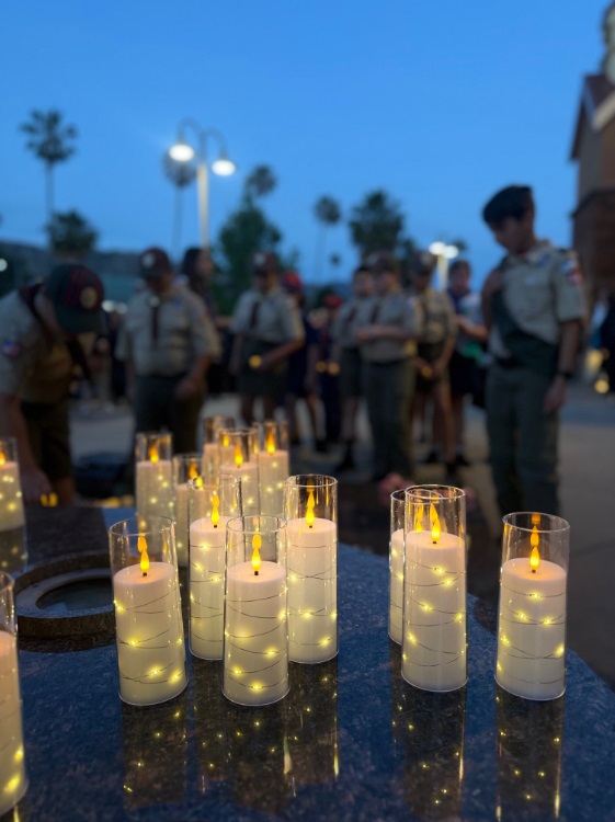AGBU Scouts Hold Candlelight Vigil at St. Leon (Ghevontiants) Armenian Cathedral