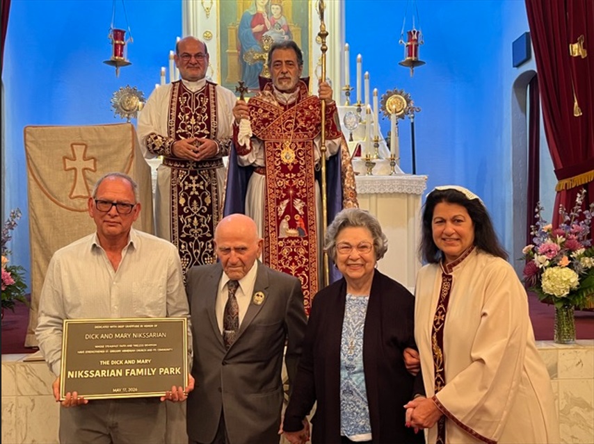 St. Gregory the Illuminator Armenian Church of Fowler Celebrates 116th Anniversary: Consecration of Sanctuary Doors, Dedication of Nikssarian Park and Hye Spirit Awards