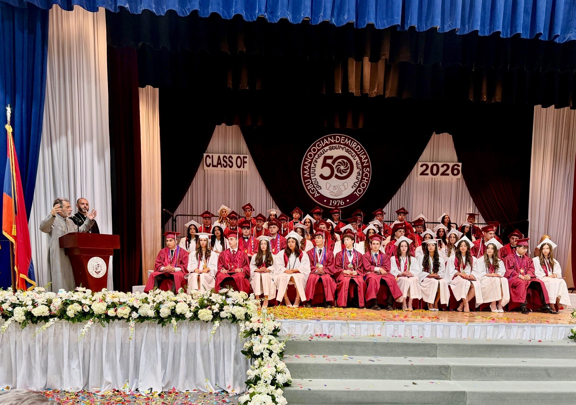 Primate Addresses AGBU MDS Graduating Class