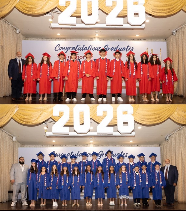 Hovsepian School Celebrates 5th and 8th Grade Graduates