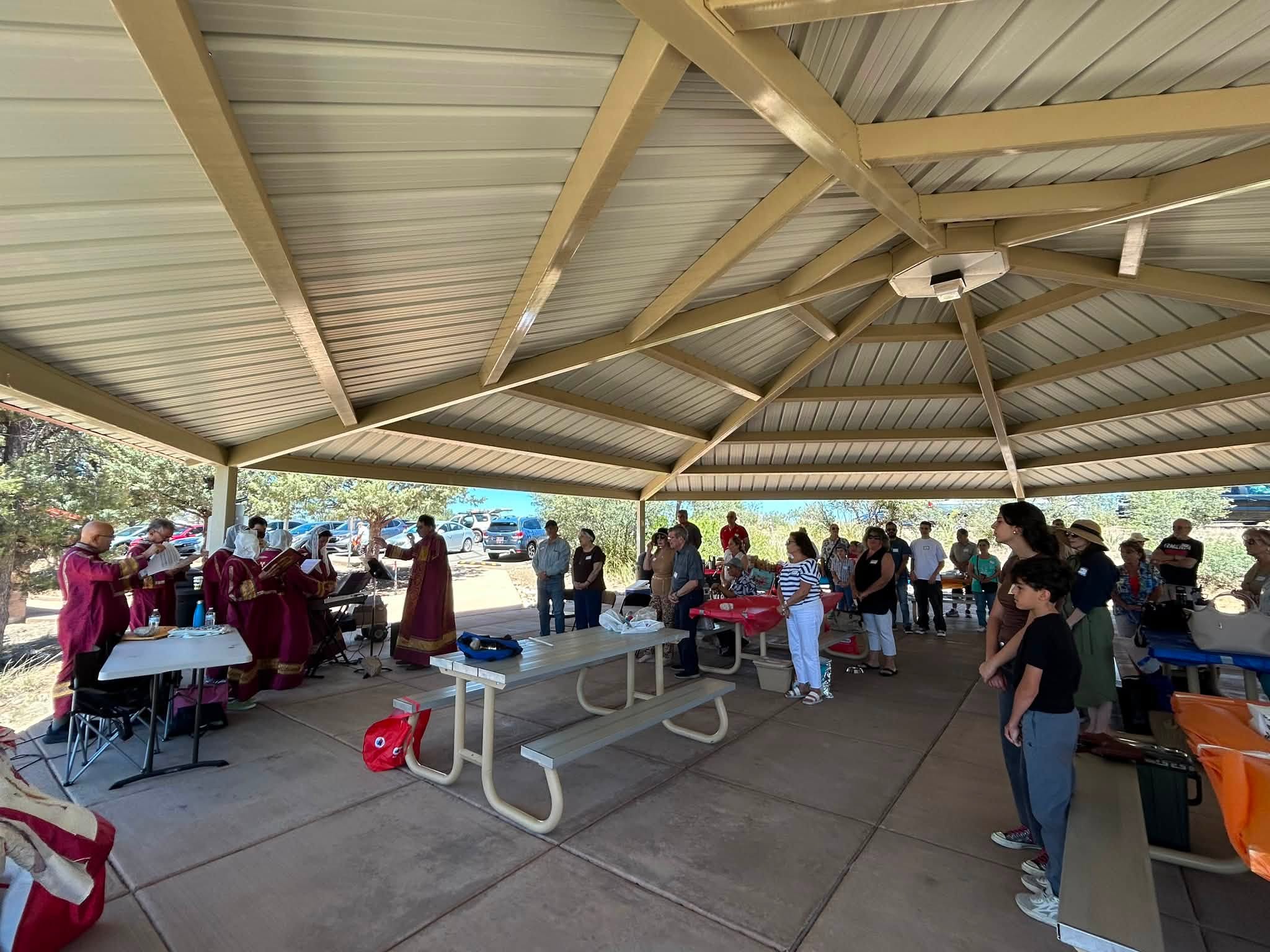 Prayers and Picnic in Prescott, Arizona