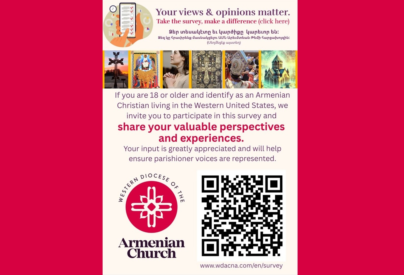 Your Views and Opinions Matter