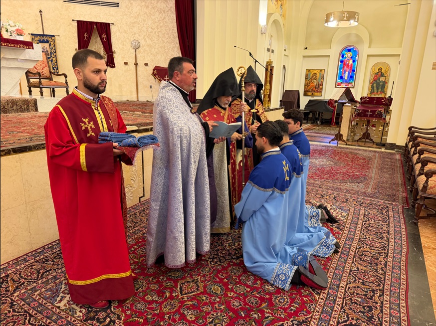 Bishop Armash Nalbandian Celebrates Divine Liturgy at St. Leon Armenian Cathedral