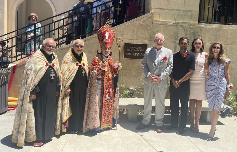 A Day of Blessing and Spiritual Renewal in St. Gregory Armenian Church of Pasadena