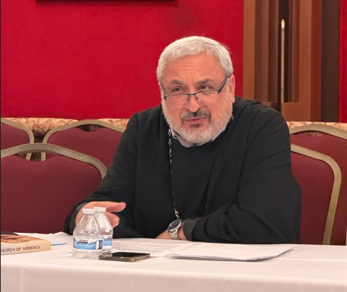 ՄԱՂԱՔԻԱ ԱՐՔ. ՕՐՄԱՆԵԱՆԻՆ ՆՈՒԻՐՈՒԱԾ ՇՆՈՐՀԱՆԴԷՍ  ԱՐԵՒՄՏԵԱՆ ԹԵՄԻ ԱՌԱՋՆՈՐԴԱՐԱՆՈՒՄ