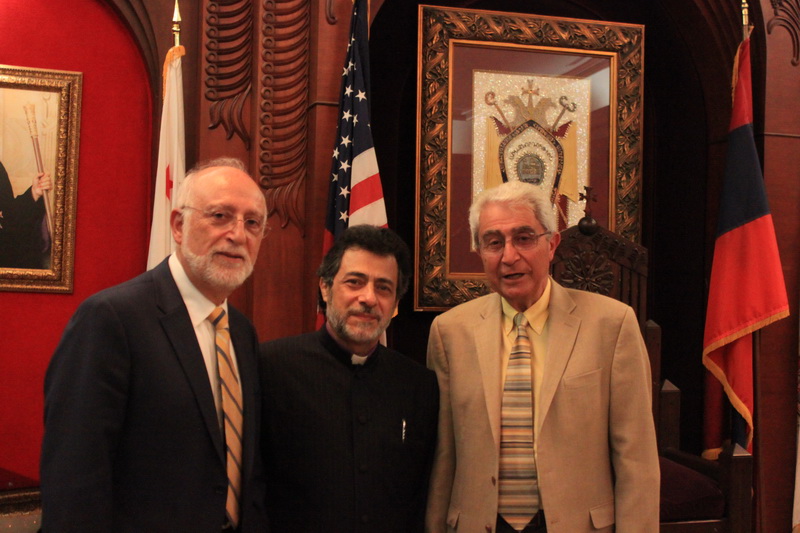 AMERICAN UNIVERSITY OF ARMENIA HOLDS A SPECIAL FORUM  AT THE WESTERN DIOCESE