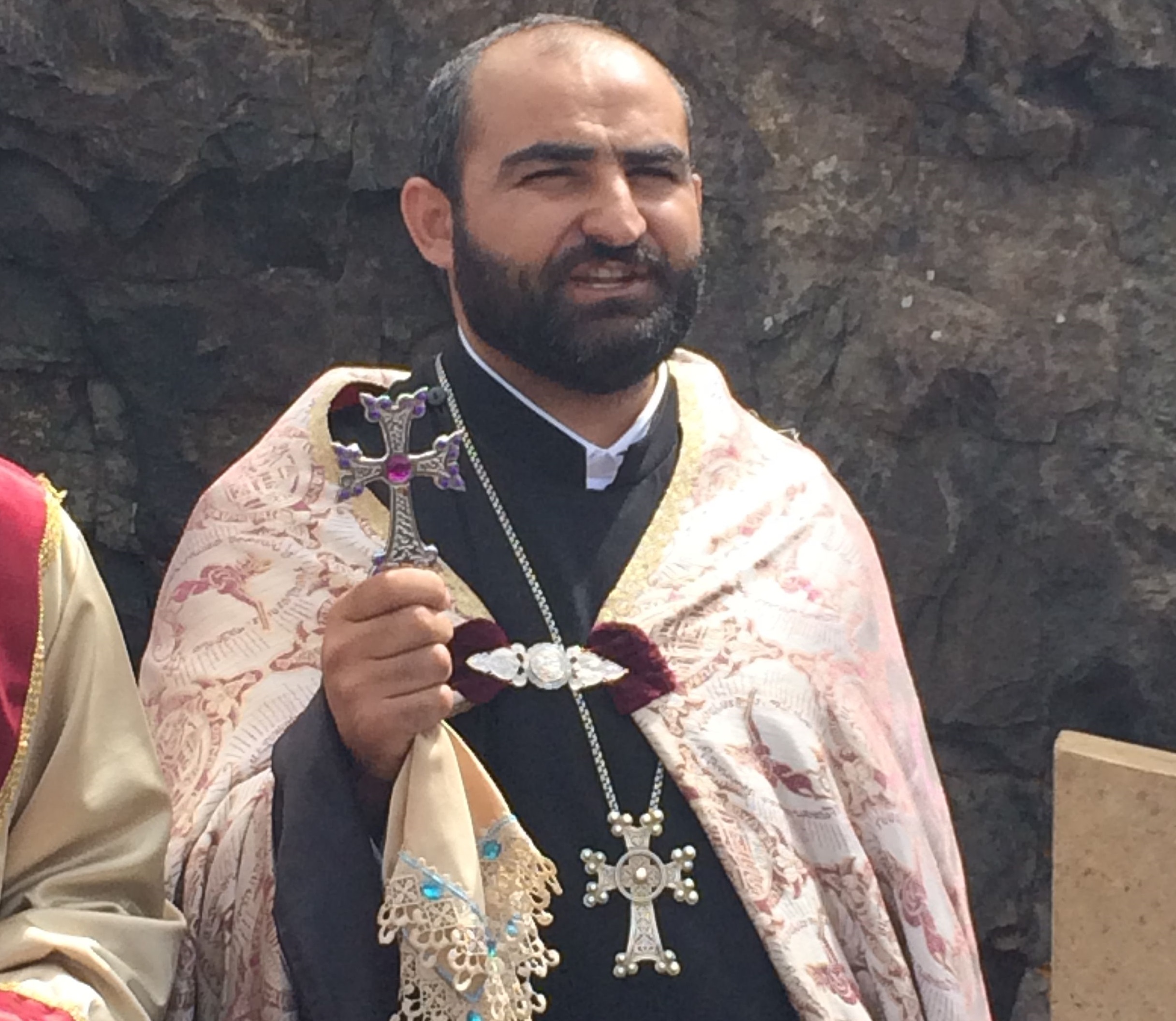 Visiting Priest from Armenia Rev. Fr. Aram Mirzoyan Celebrant at St. John Garabed Armenian Church in San Diego