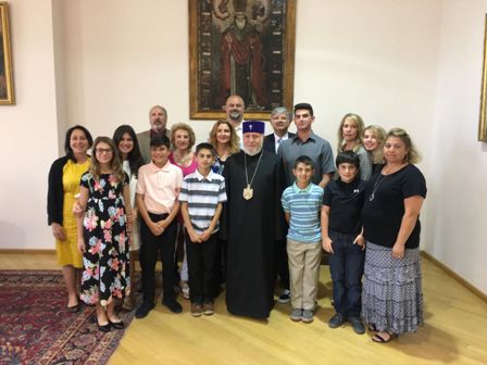 Ամենայն Հայոց Կաթողիկոսն ընդունեց ԱՄՆ Հայոց Արևելյան և Արևմտյան թեմերի ուխտավորներին - Catholicos of All Armenians Welcomes Pilgrims from the Eastern and Western Dioceses 