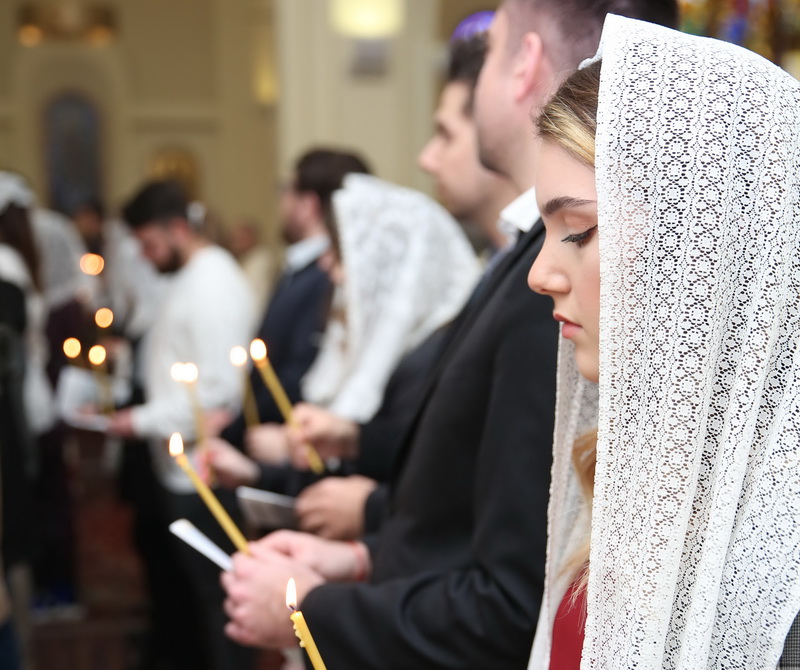 50 Armenian-American Youth Convey Their Commitment to God and the Armenian Church during the inaugural “Faith & Motherland” ceremony