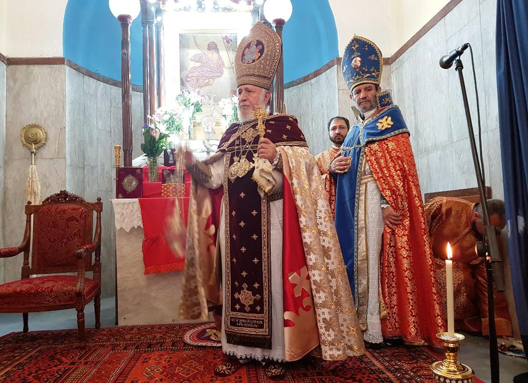 Հայրապետական Սուրբ Պատարագ Կրետէի Սուրբ Յովհաննու Կարապետ 350-ամեայ եկեղեցում