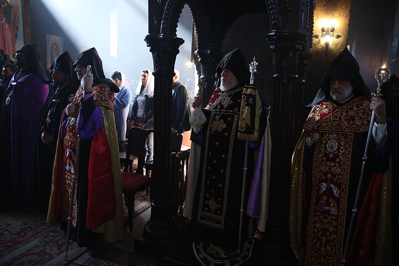 Հայրապետական մաղթանք Ամենայն Հայոց Կաթողիկոսի գահակալության 20-րդ տարեդարձի առիթով