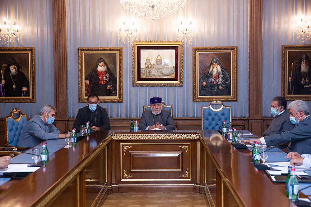 Գերագույն հոգևոր խորհրդի ժողով Մայր Աթոռ Սուրբ Էջմիածնում