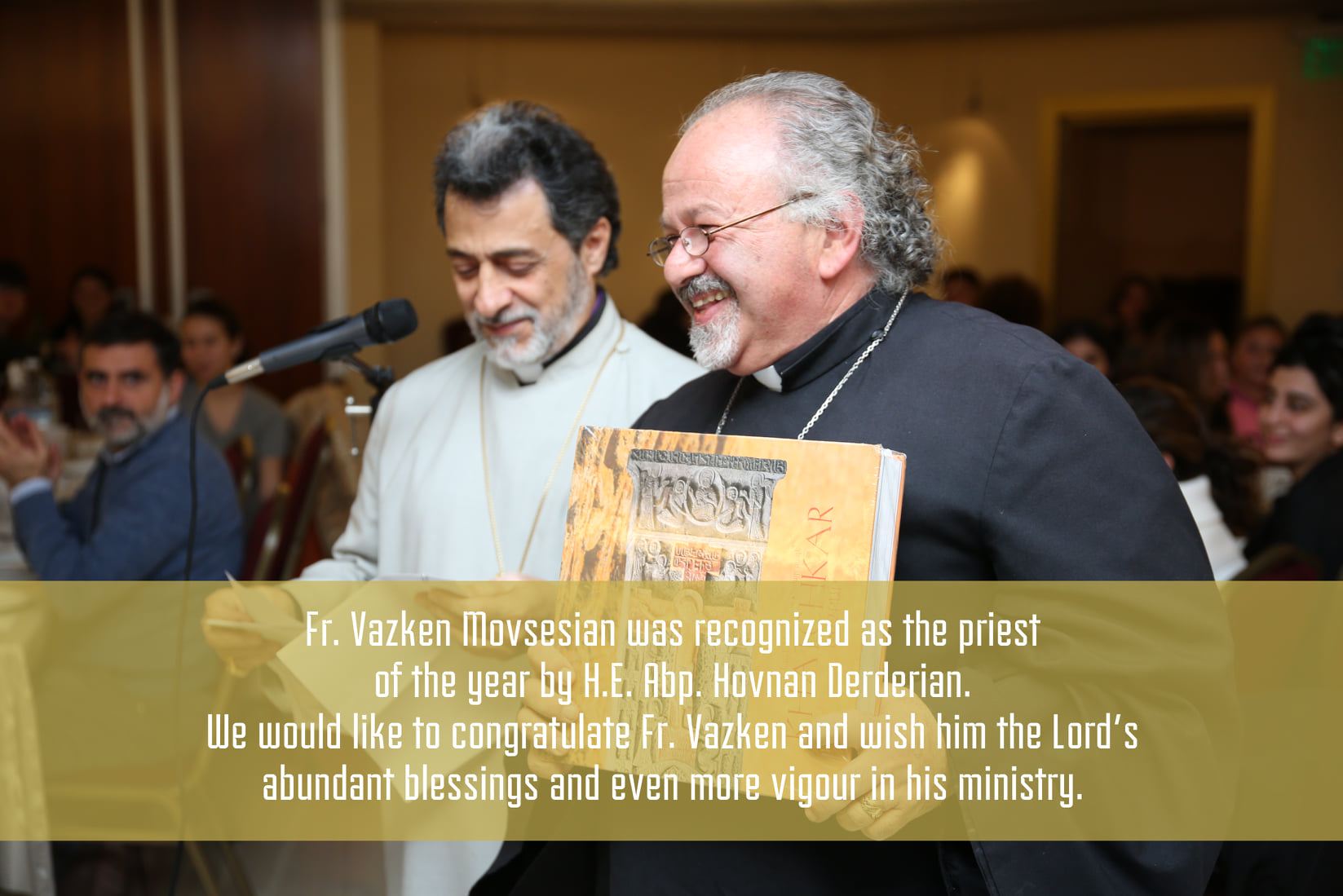 Fr. Vazken Movsesian Named Priest of the Year