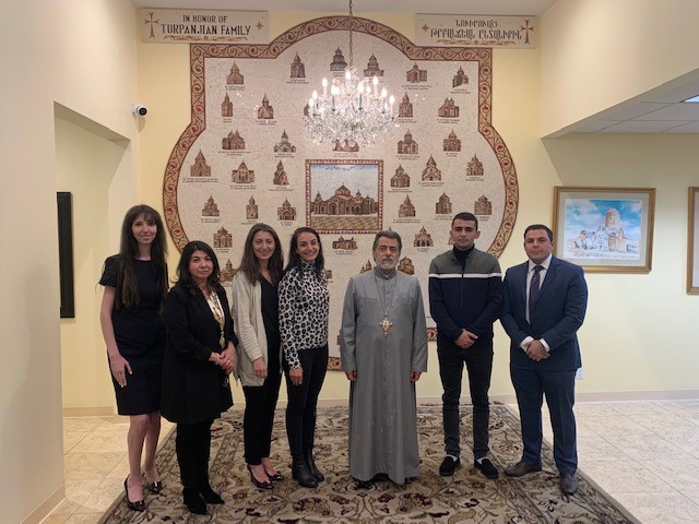 Armenian Bar Association Board Visits the Western Diocese