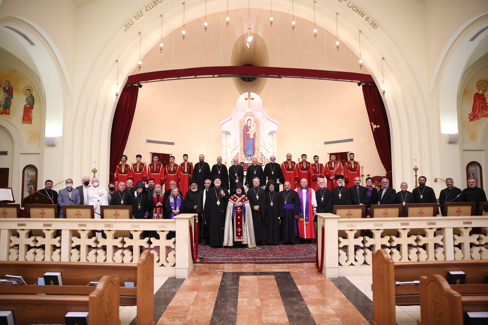 11th Annual Ecumenical Prayer Service held at St. Leon (Ghevontiants) Cathedral