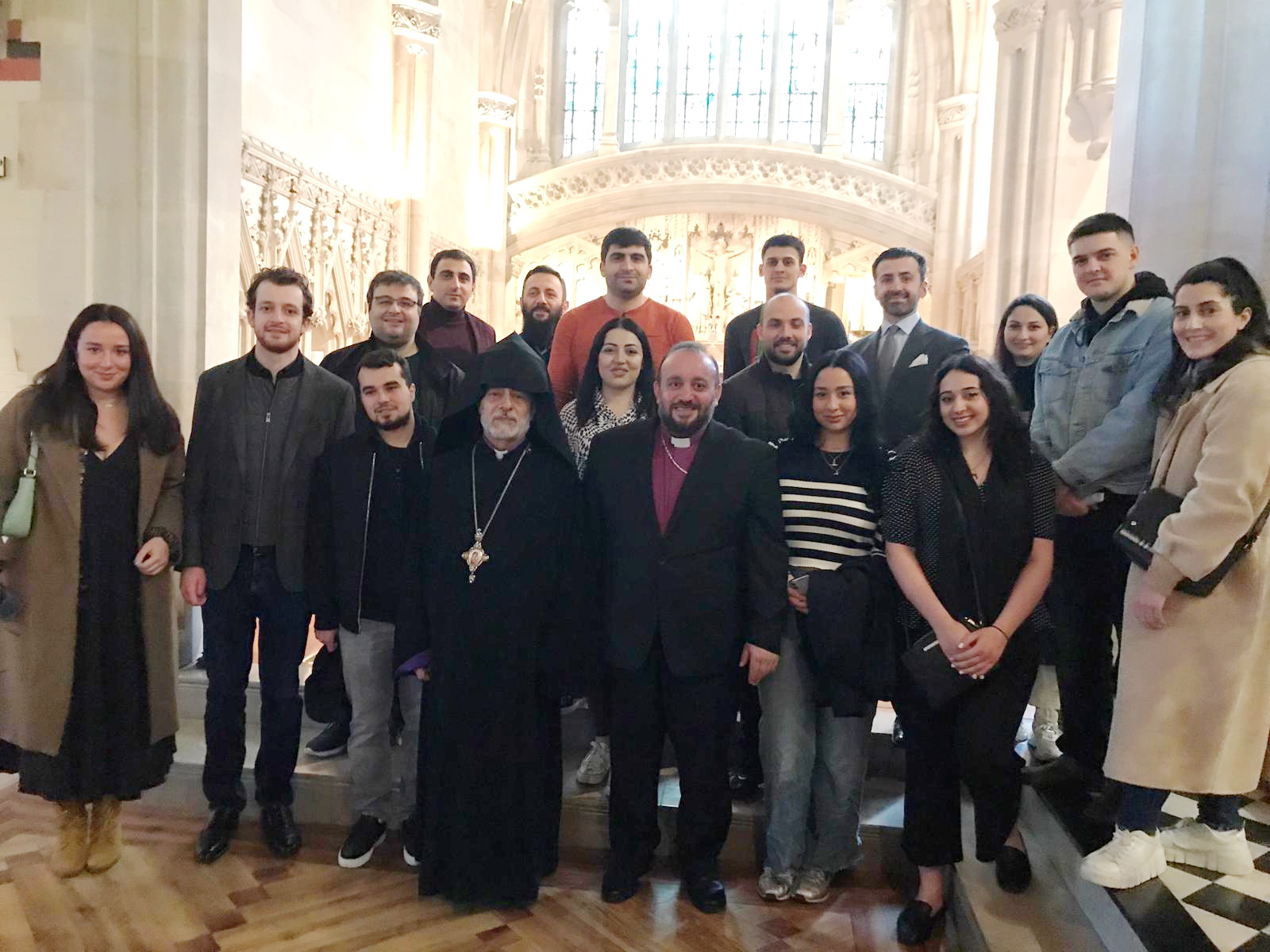Primate Delivers Homily at St. Yeghishe Armenian Church in London, England