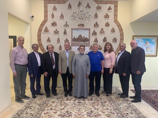 ADL (Ramgavar) Western Regional Committee Visits the Western Diocese