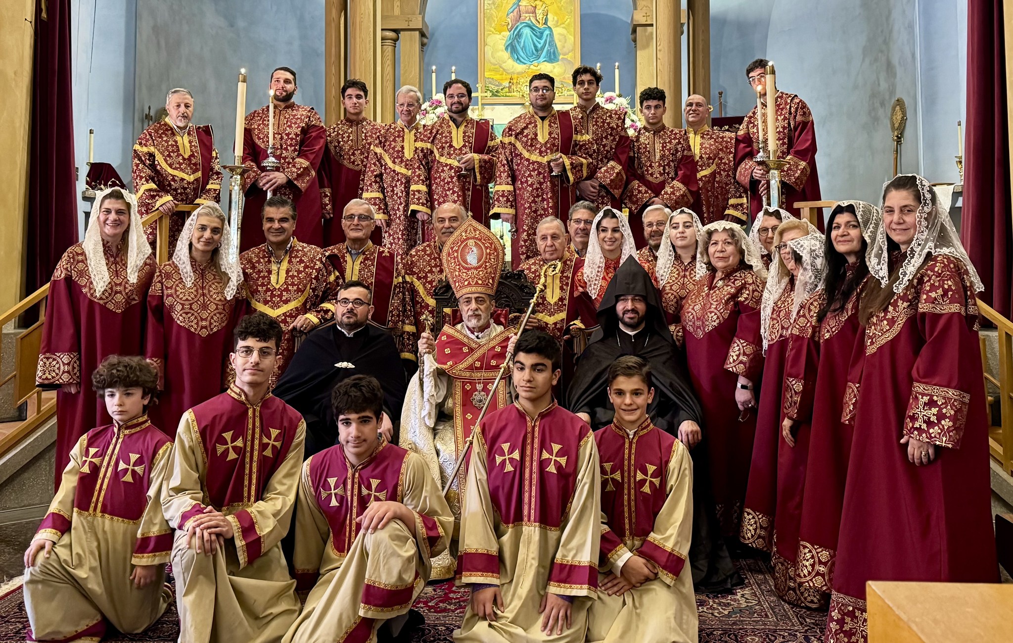 Primate Ordains a New Generation of Altar Servers 