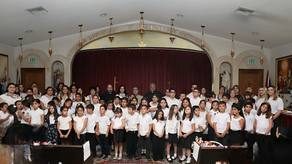 Սանթա Քլարիթայի Սբ. Սարգիս եկեղեցու Շաբաթօրյա դպրոցի ուսումնական տարվա ավարտական հանդեսը