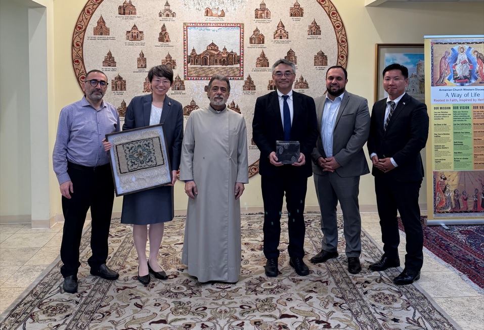 Newly Appointed Consul General of Japan H.E. Kosei Murota Visits the Western Diocese 