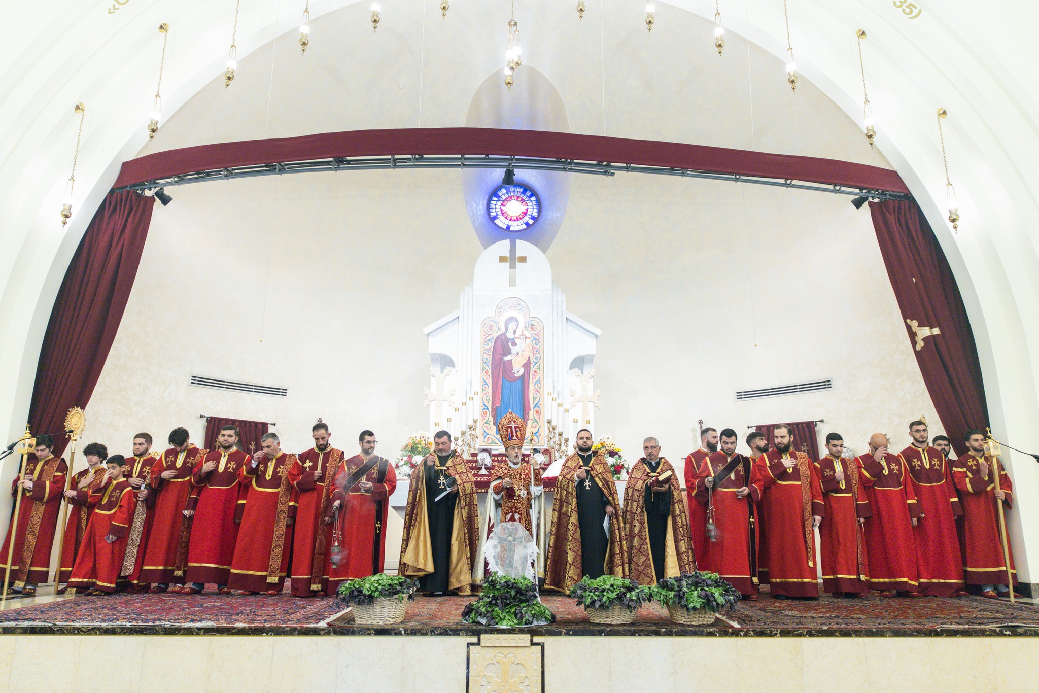 Feast of the Exaltation of the Holy Cross at St. Leon (Ghevontiants) Armenian Cathedral