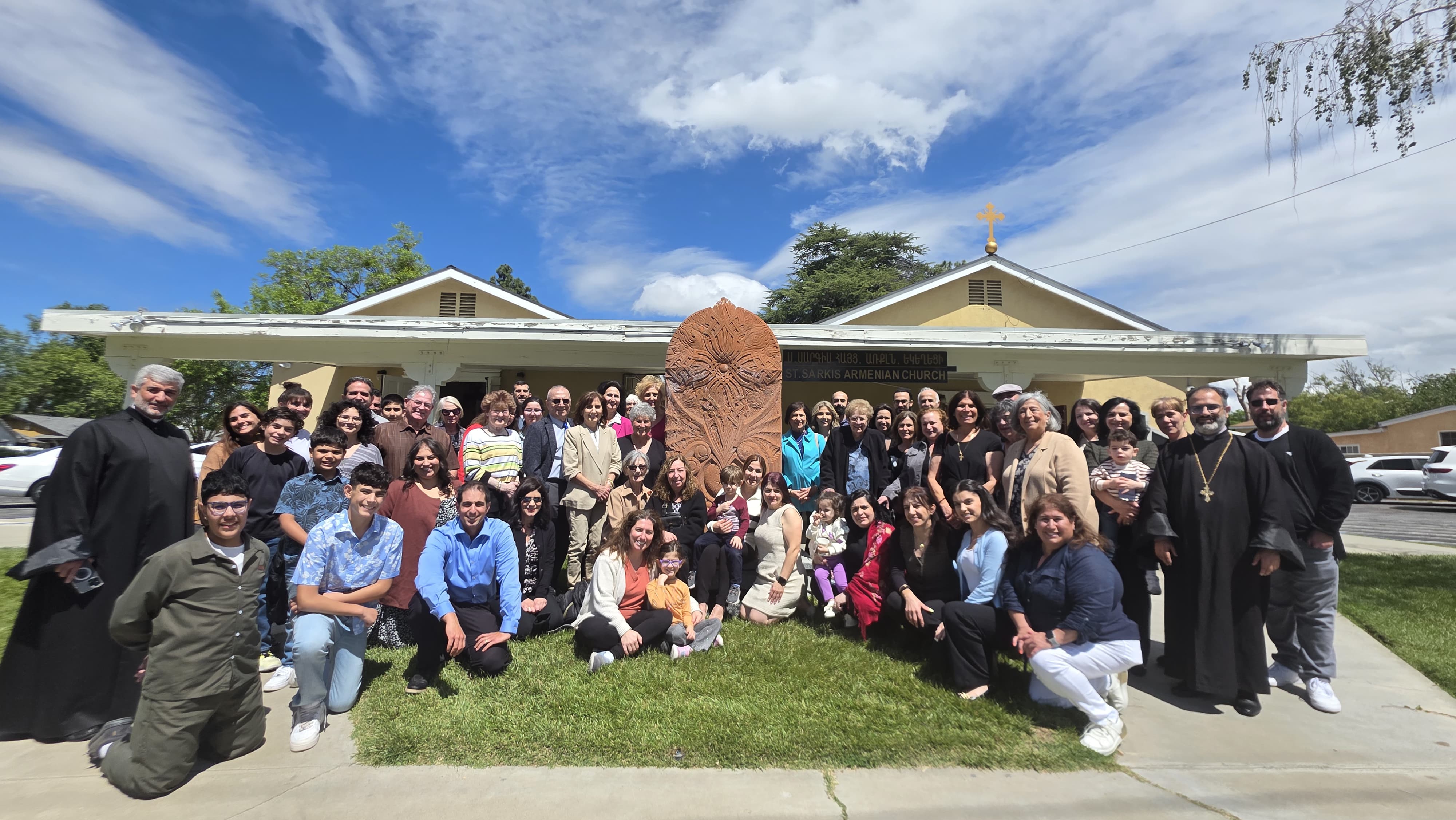 Parishioners of St. Mary Armenian Church of Yettem Embark on Spiritually Enriching Pilgrimage to St. Sarkis Church of Santa Clarita