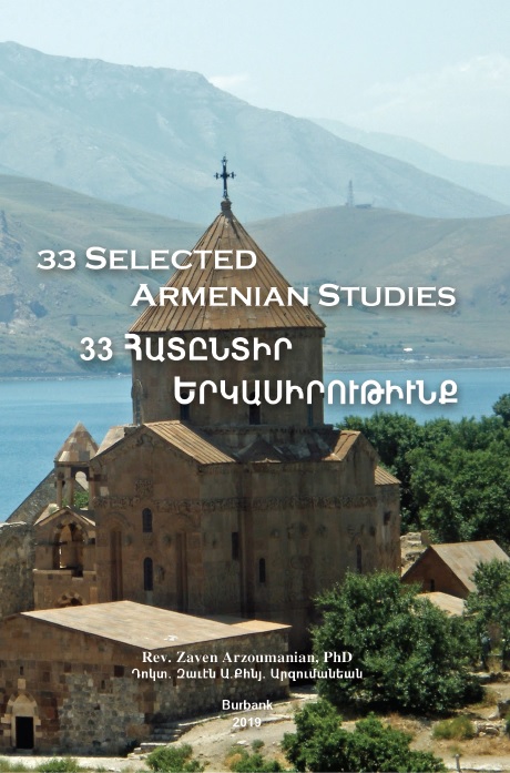 33 Selected Armenian Studies
